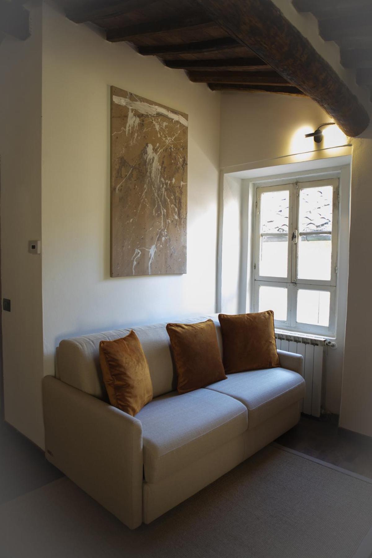 La Mansardina Beccheria Central Apartment 1 Double Bedroom, 1 Sofa Bed Λούκα Εξωτερικό φωτογραφία